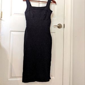 2/20 Banana Republic denim formal dress